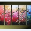 Abstract Cherry Blossom Wall Art (Photo 2 of 15)
