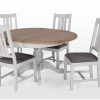 Round Extending Oak Dining Tables And Chairs (Photo 1 of 25)