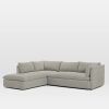 Dulce Right Sectional Sofas Twill Stone (Photo 15 of 25)
