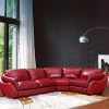 Red Leather Sectional Couches (Photo 3 of 15)