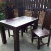 Dark Wood Dining Tables And Chairs (Photo 25 of 25)