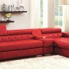 Red Leather Sectionals With Chaise (Photo 12 of 15)