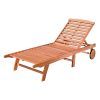 Wooden Chaise Lounges (Photo 13 of 15)