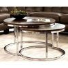 2-Piece Round Console Tables Set (Photo 1 of 15)