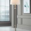 Brushed Nickel Standing Lamps (Photo 1 of 15)