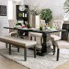 Antique Black Wood Kitchen Dining Tables (Photo 4 of 25)