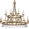 Antique Gild One-Light Chandeliers (Photo 12 of 15)