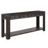 Black Wood Storage Console Tables (Photo 14 of 15)