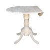 Aztec Round Pedestal Dining Tables (Photo 25 of 25)
