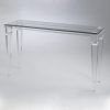Clear Console Tables (Photo 10 of 16)