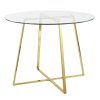 Gold Dining Tables (Photo 6 of 15)