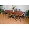 Iron Wood Dining Tables (Photo 2 of 25)