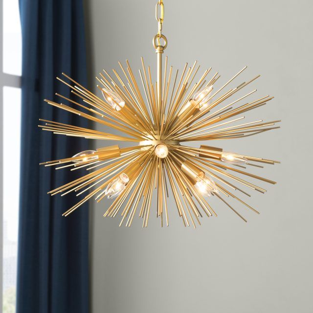 25 Best Collection of Nelly 12-light Sputnik Chandeliers