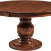 Round Pedestal Dining Tables With One Leaf (Photo 12 of 15)