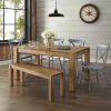 Small Dining Tables With Rustic Pine Ash Brown Finish (Photo 14 of 25)