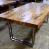 Acacia Top Dining Tables With Metal Legs (Photo 6 of 25)