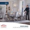 Coaster Contemporary 6-Seating Rectangular Casual Dining Tables (Photo 17 of 25)