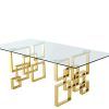 Steel And Glass Rectangle Dining Tables (Photo 25 of 25)