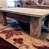 Rustic Wood Coffee Tables (Photo 13 of 15)