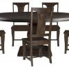 Vintage Brown 48-Inch Round Dining Tables (Photo 11 of 15)