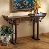 Antique Blue Wood And Gold Console Tables (Photo 5 of 15)