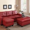 Red Leather Sectional Couches (Photo 11 of 15)