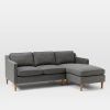 2Pc Burland Contemporary Chaise Sectional Sofas (Photo 15 of 25)