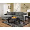 2Pc Burland Contemporary Sectional Sofas Charcoal (Photo 20 of 25)