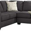 2Pc Burland Contemporary Sectional Sofas Charcoal (Photo 14 of 25)