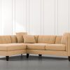 2Pc Connel Modern Chaise Sectional Sofas Black (Photo 12 of 25)