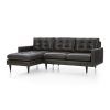 2Pc Luxurious And Plush Corduroy Sectional Sofas Brown (Photo 13 of 25)