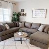 2Pc Maddox Left Arm Facing Sectional Sofas With Chaise Brown (Photo 17 of 25)