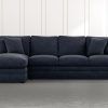 2Pc Maddox Left Arm Facing Sectional Sofas With Chaise Brown (Photo 21 of 25)