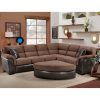 2Pc Maddox Right Arm Facing Sectional Sofas With Chaise Brown (Photo 18 of 25)