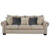 2Pc Polyfiber Sectional Sofas With Nailhead Trims Gray (Photo 4 of 25)