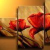 Red Poppy Canvas Wall Art (Photo 7 of 15)
