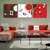 3 Piece Abstract Wall Art (Photo 11 of 15)