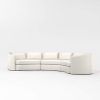 3-Piece Curved Sectional Set (Photo 2 of 15)
