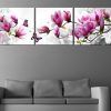 3 Piece Floral Canvas Wall Art (Photo 15 of 15)