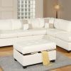 White Sectional Sofas With Chaise (Photo 9 of 15)