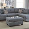 Noa Sectional Sofas With Ottoman Gray (Photo 10 of 25)