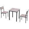 3 Pieces Dining Tables And Chair Set (Photo 18 of 25)