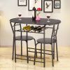 3 Pieces Dining Tables And Chair Set (Photo 8 of 25)