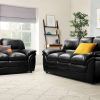 3 Seat L Shaped Sofas In Black (Photo 9 of 15)