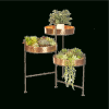 Three-Tiered Plant Stands (Photo 9 of 15)