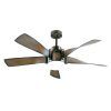 36 Inch Outdoor Ceiling Fans With Light Flush Mount (Photo 6 of 15)