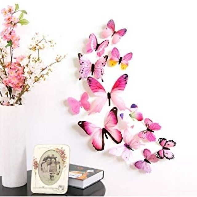 The Best 3d Removable Butterfly Wall Art Stickers