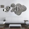Abstract Wall Art 3D (Photo 4 of 15)
