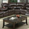 3Pc Bonded Leather Upholstered Wooden Sectional Sofas Brown (Photo 11 of 25)