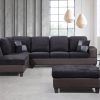 3Pc Polyfiber Sectional Sofas (Photo 12 of 25)